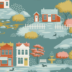 Tilda's Village Life - Village Teal