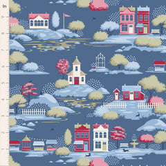 Tilda's Village Life - Village Blue