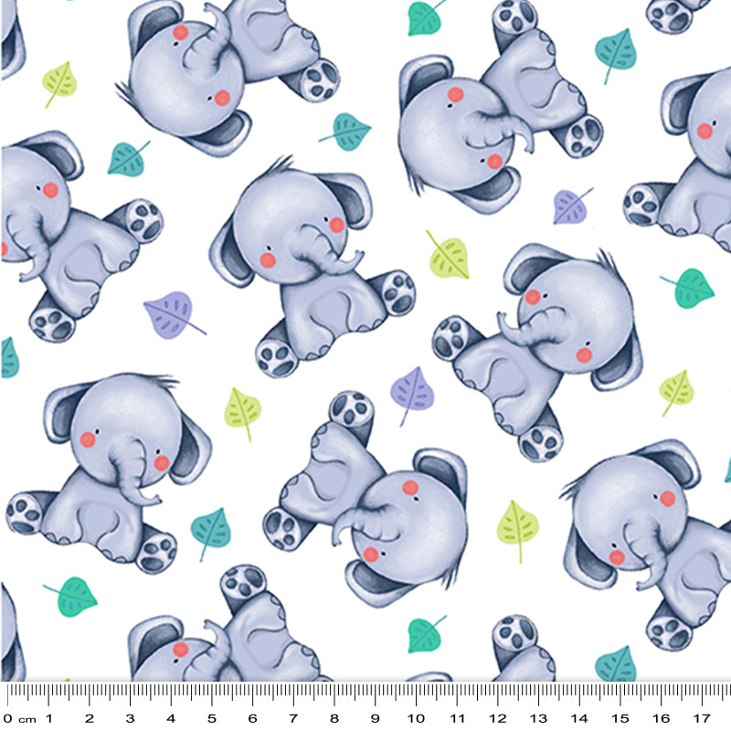 Jungle Paradise - Roly Poly - White