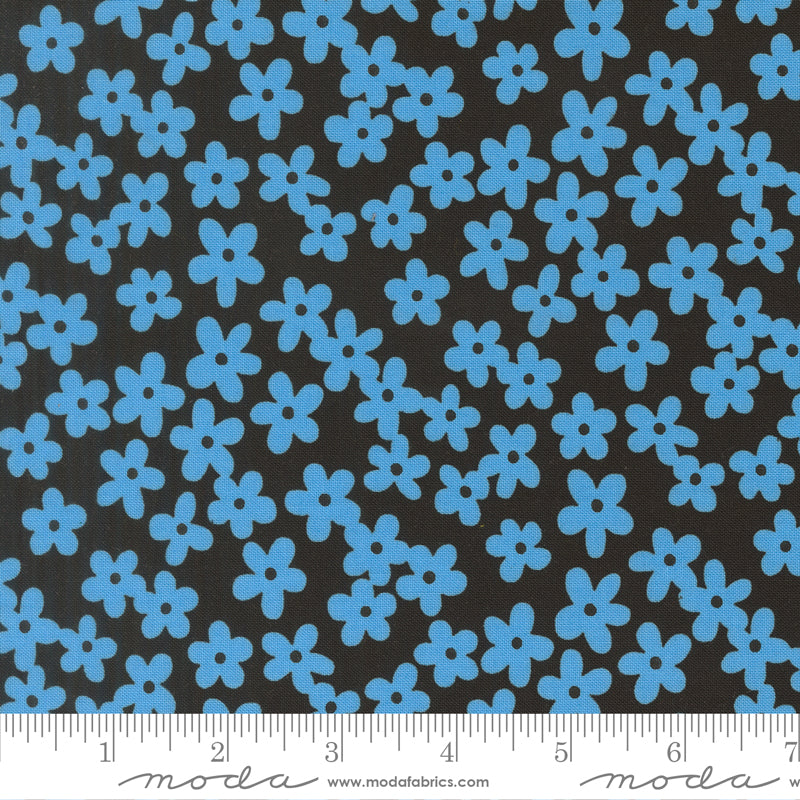 True to Hue - Flowers - Night Blue