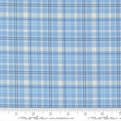 Cannon Beach - Plaid Checks - Sky