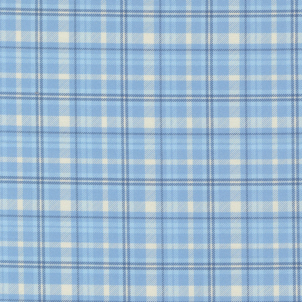 Cannon Beach - Plaid Checks - Sky