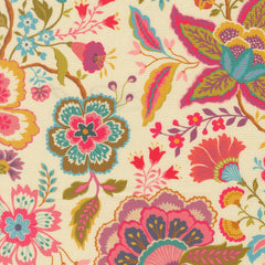 Sitara – Bohemian Blooms – Cream quilting fabric by Moda Fabrics
