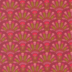 Sitara – Folk Garden – Berry quilting fabric by Moda Fabrics