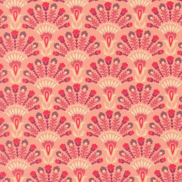 Sitara – Folk Garden – Blush quilting fabric by Moda Fabrics