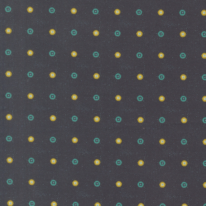 Sitara – Ditsy Dots – Charcoal quilting fabric by Moda Fabrics