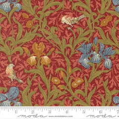 Morris Muse - Floral Birds - Russet