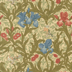 Morris Muse - Floral Birds - Parchment