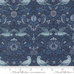 Morris Muse - Birds Damask - Twilight