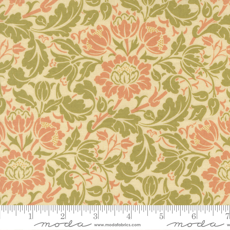 Morris Muse - Flowering Scroll - Parchment