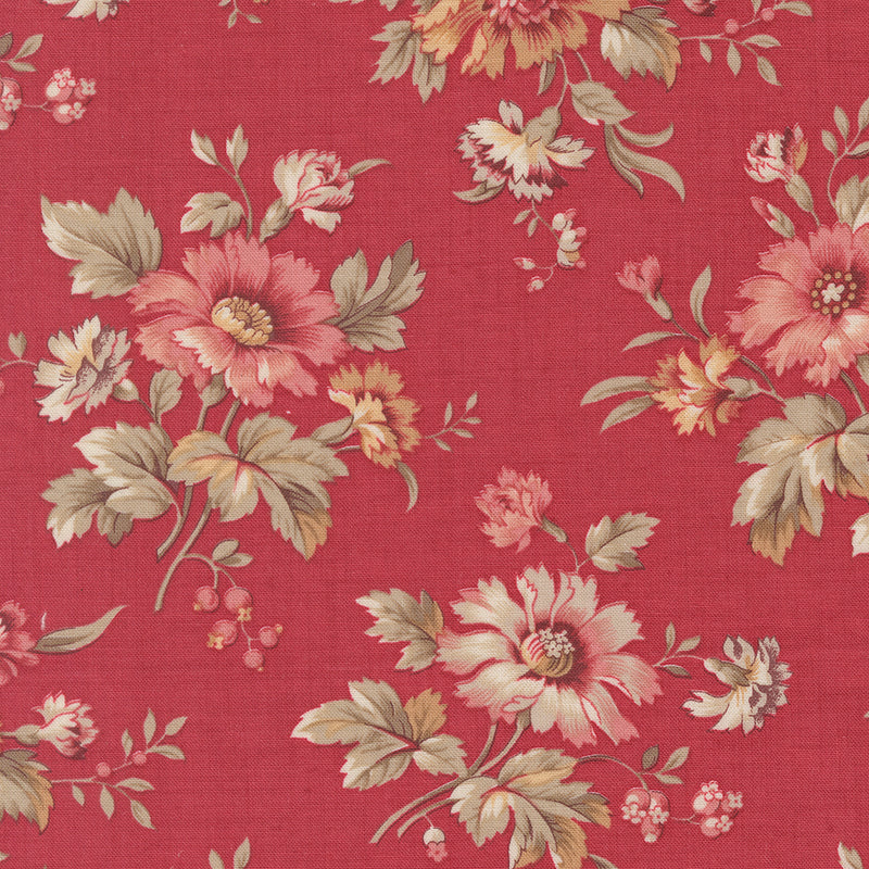 Joie De Vivre - Floral Rouge