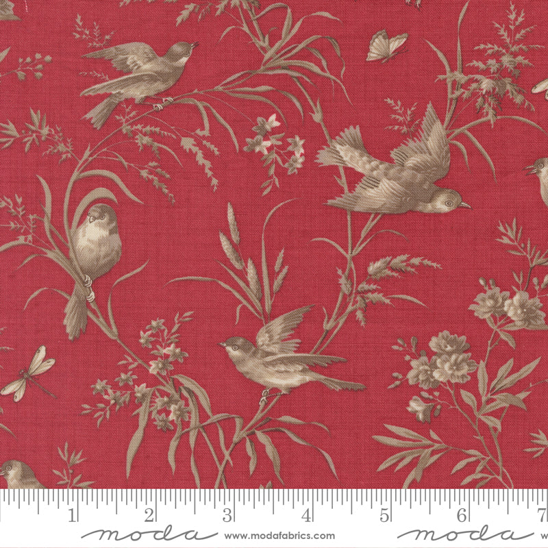 Joie De Vivre - Birds Rouge