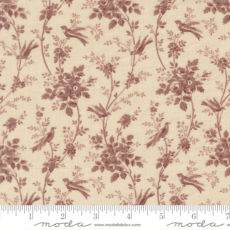 Fleur de Paris - Oiseaux Floral Birds - Lavender