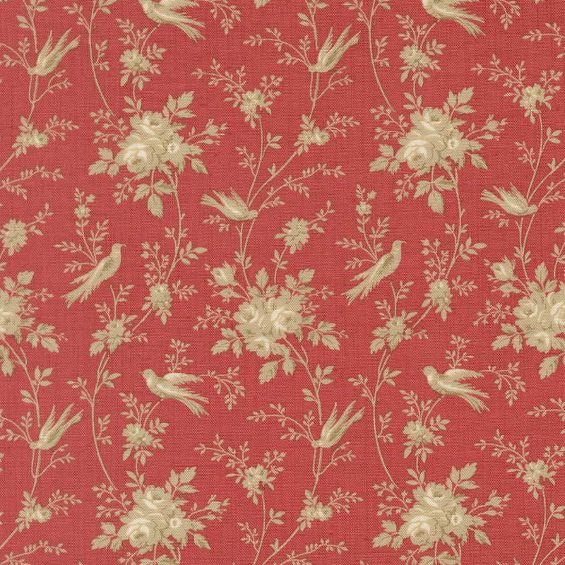 Fleur de Paris - Oiseaux Floral Birds - Garance