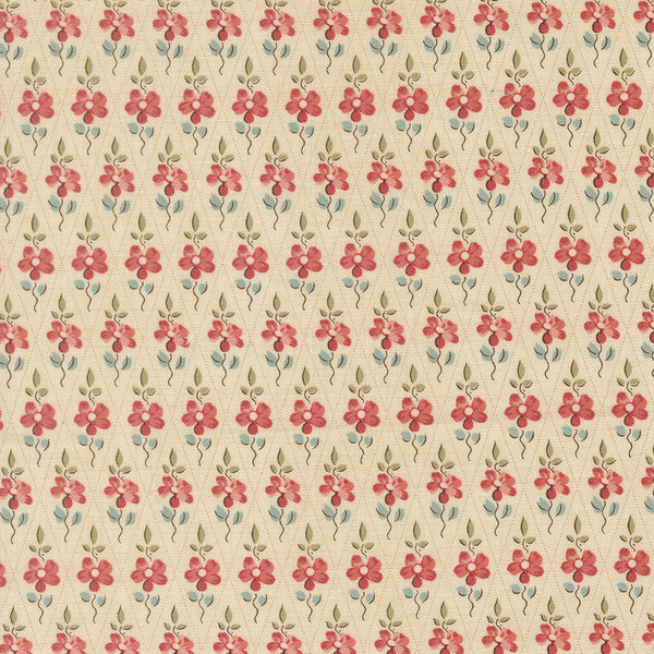 Fleur de Paris - Paquerette Checks & Plaids Floral - Pearl