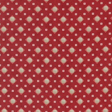 Ridgewood - Square Dot - Cherry