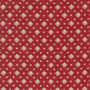 Ridgewood - Square Dot - Cherry