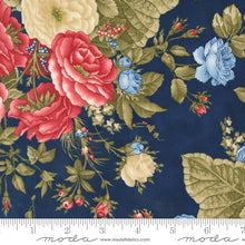 Load image into Gallery viewer, Grand Haven - Cabbage Rose Florals - Navy