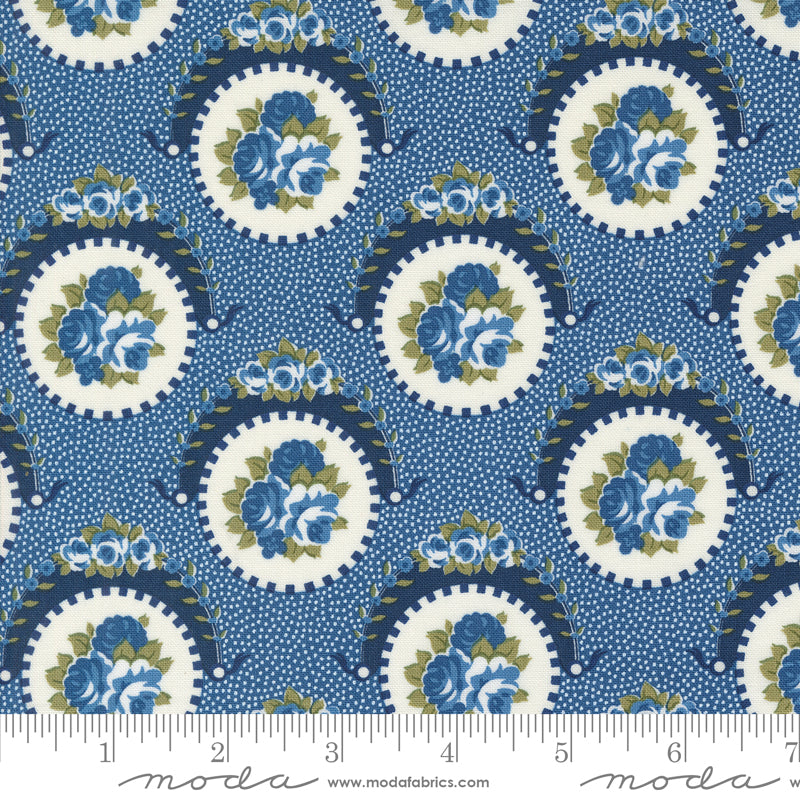 Grand Haven - Sweet Florals - Nautical Blue