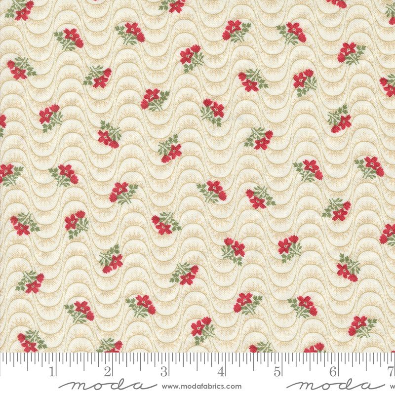 Grand Haven - Floral Moire Blenders - Cream