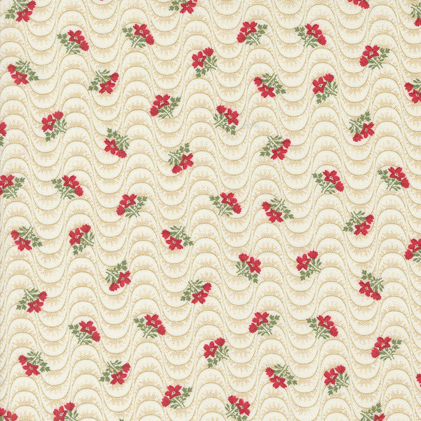 Grand Haven - Floral Moire Blenders - Cream