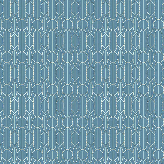Sewing Bird - Pin Tuck - Deep Indigo - A1614-B