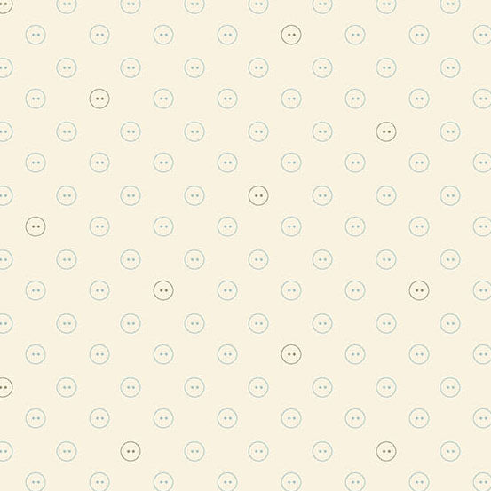 Sewing Bird - Buttons - Starched - A1617-L