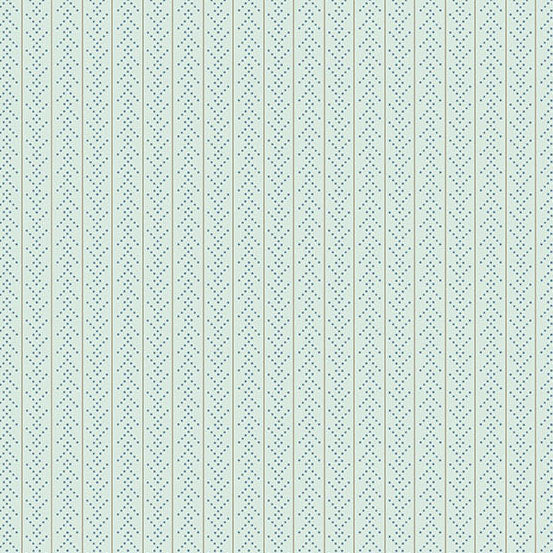 Sewing Bird - Seafoam - Chevron - A1620-B