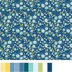 Among the Wildflowers II - Primrose Indigo