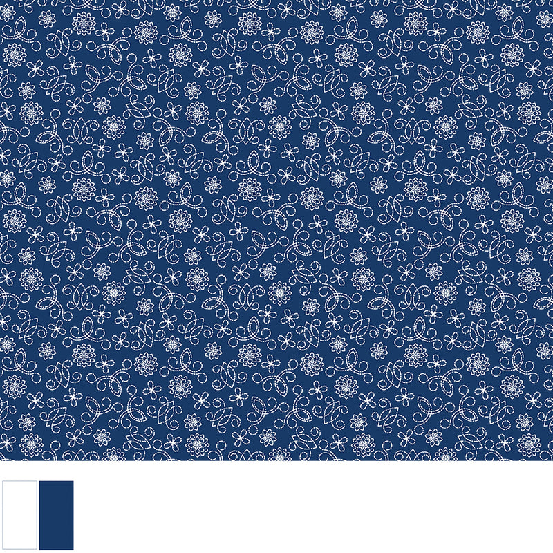 Among the Wildflowers II - Tin Lantern Indigo