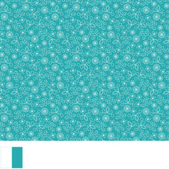 Among the Wildflowers II - Tin Lantern Teal