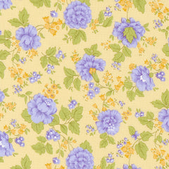 Georgia - Main Floral - Butter Yellow