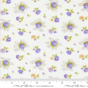 Georgia - Delicate Florals - Soft White