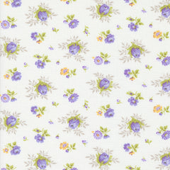 Georgia - Delicate Florals - Soft White