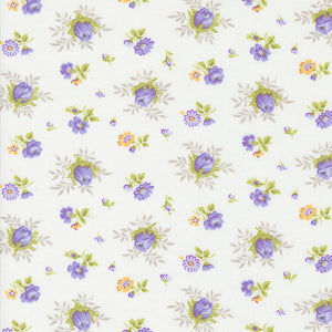 Georgia - Delicate Florals - Soft White