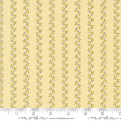 Georgia - Climbing Leaves - Butter Yellow