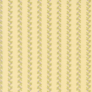 Georgia - Climbing Leaves - Butter Yellow