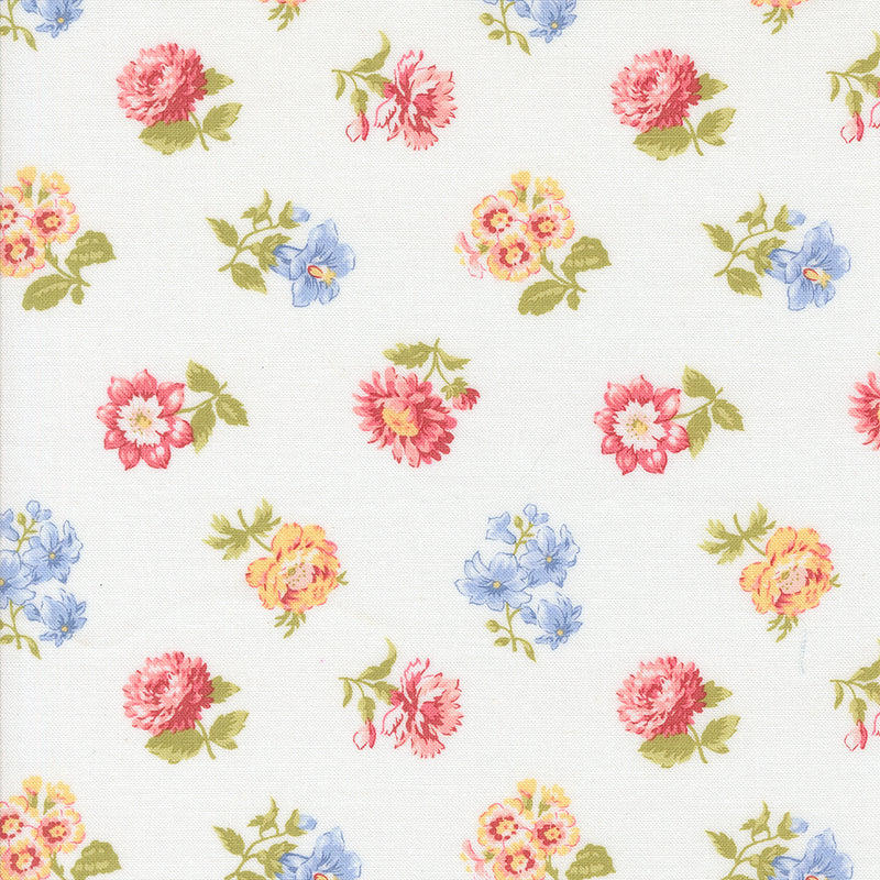 Memory Lane - Floral Field - Off White