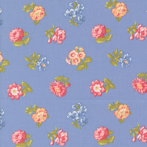 Memory Lane - Floral Field - Blue