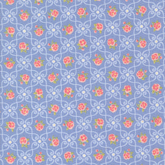 Memory Lane - Small Floral - Blue