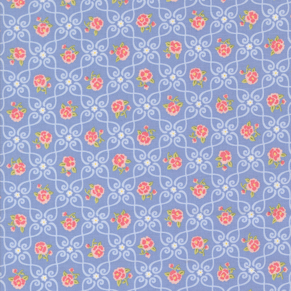Memory Lane - Small Floral - Blue