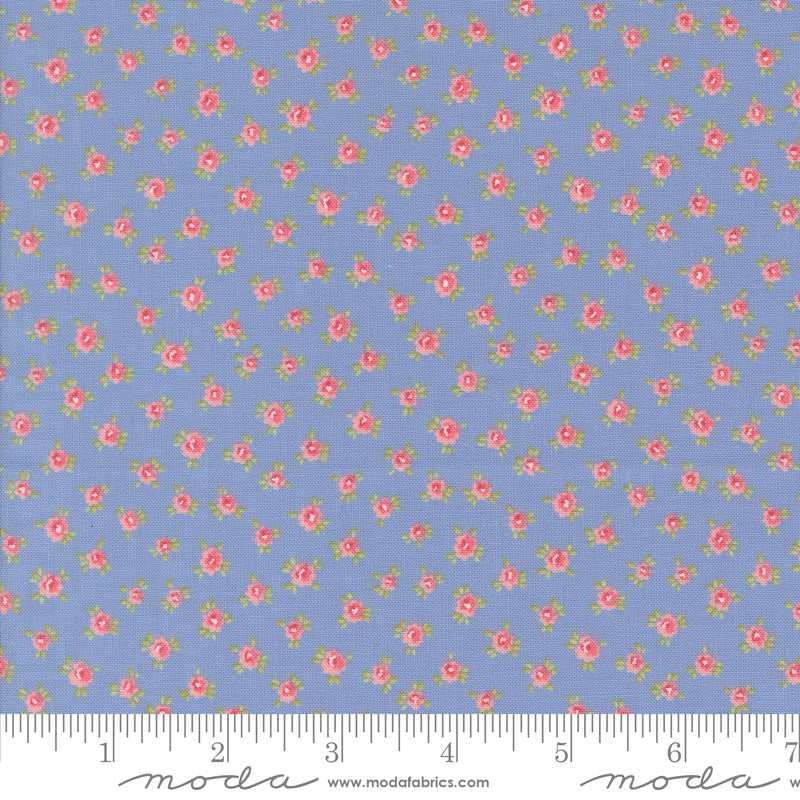 Memory Lane - Little Posies - Blue
