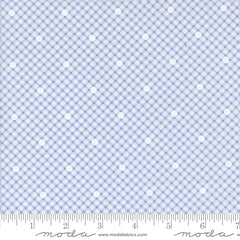 Memory Lane - Gingham and Dots - Blue