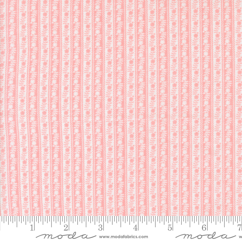 Memory Lane - Ric Rac Stripe - Pink