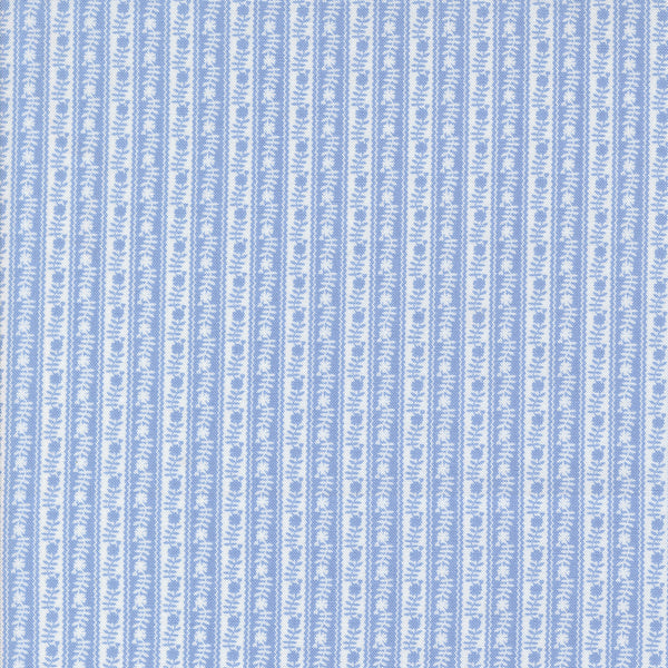 Memory Lane - Ric Rac Stripe - Blue