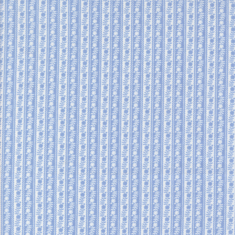 Memory Lane - Ric Rac Stripe - Blue