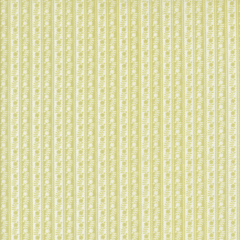 Memory Lane - Ric Rac Stripe - Leaf