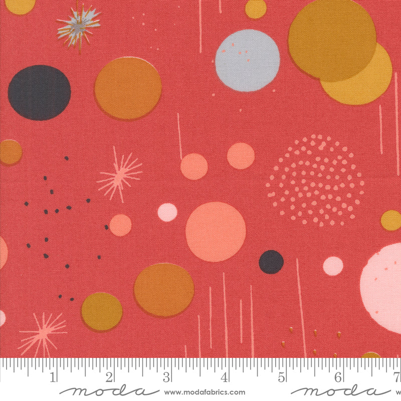 Simply Cozy - Circles Persimmon