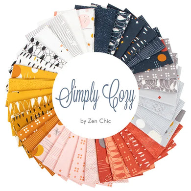 Simply Cozy - Fat Quarter Bundle - 35 pieces