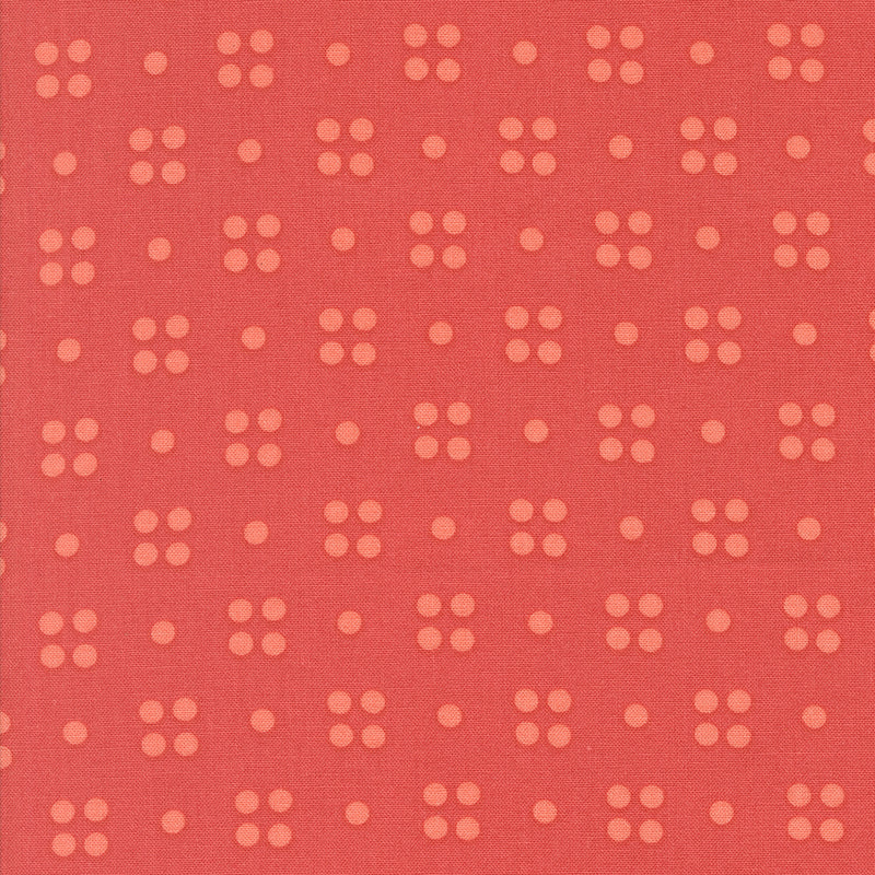 Simply Cozy - Dots Persimmon
